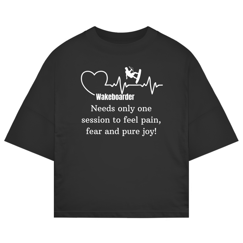 Wakeboard Oversize T-Shirt "Wakeboarder - All In One Session"