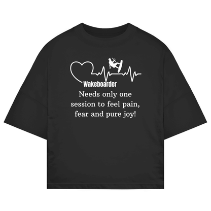 Wakeboard Oversize T-Shirt "Wakeboarder - All In One Session"