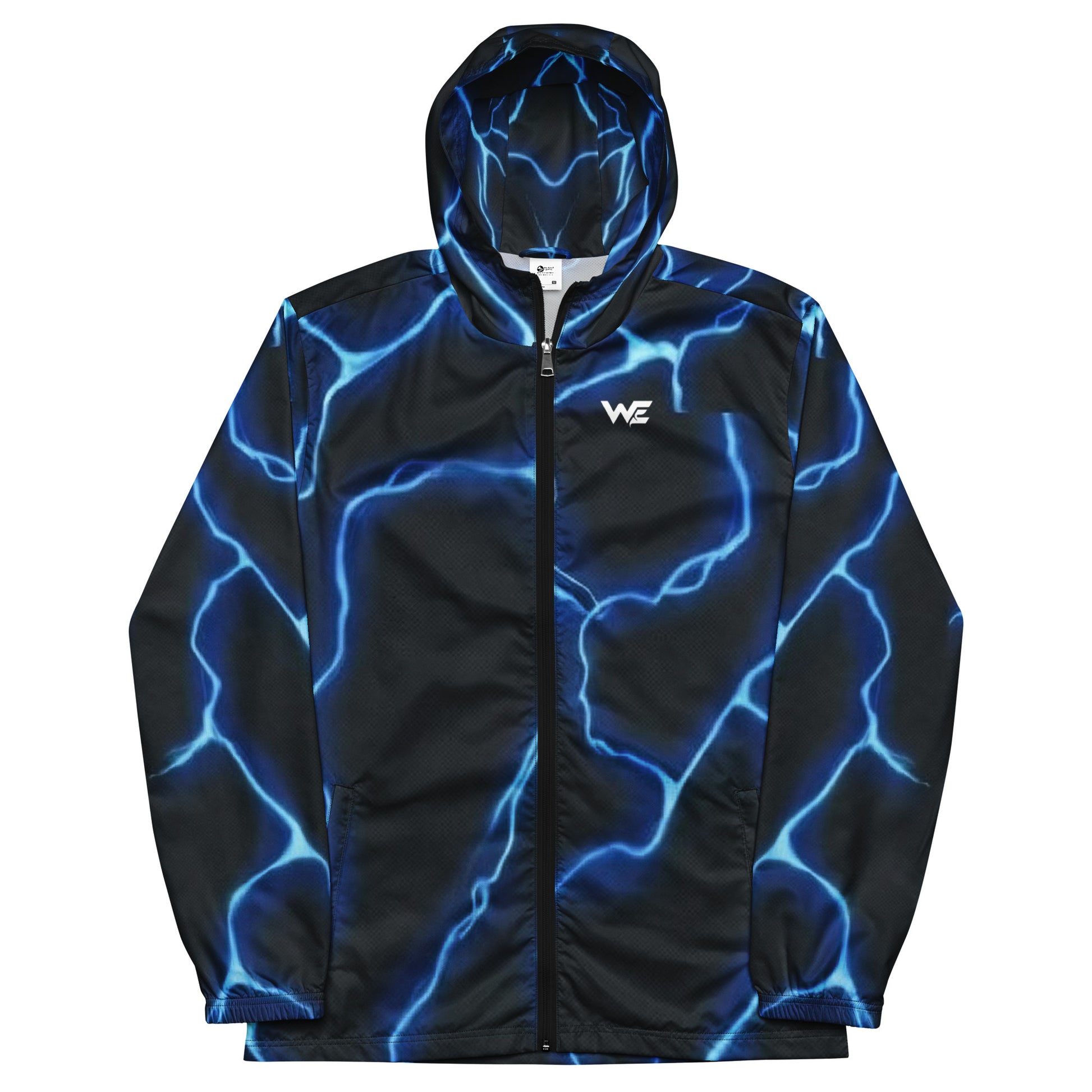 Wakeboard Essentials Blue Lightning Fusion - Wake Windbreaker – Unisex – Wakeboard windbreaker von Wakeboard Essentials
