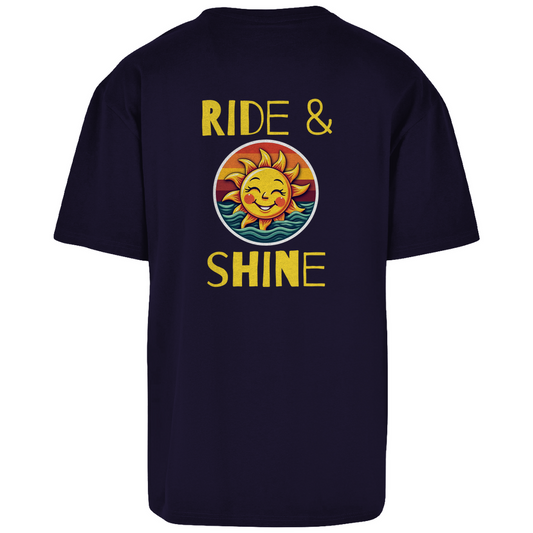 Oversize T-Shirt "Ride & Shine"