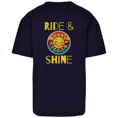 Oversize T-Shirt "Ride & Shine"
